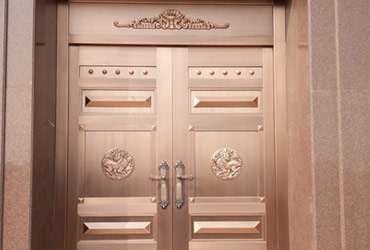 沈陽銅門在安裝時與墻的固定才安全