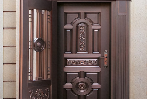 沈陽別墅銅門的銅藝之美！