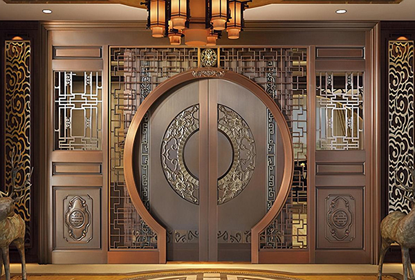 沈陽銅門制造廠告訴業主巧用四個小妙輕松搞定生了銹銅門